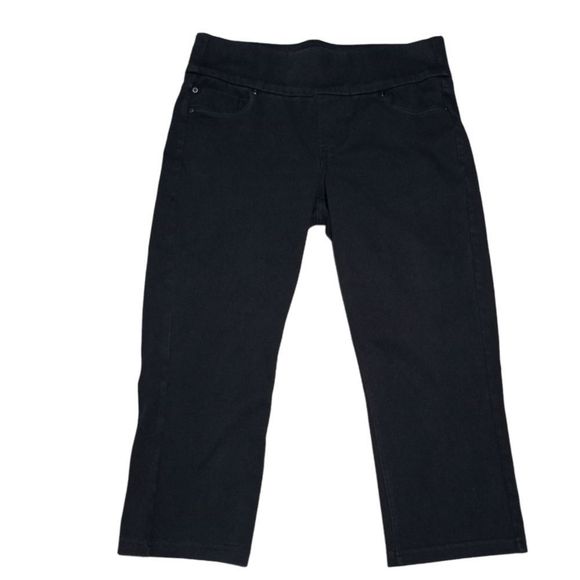 Liverpool Jeans Company Denim - Liverpool Black Cropped Jeans  size 6/28